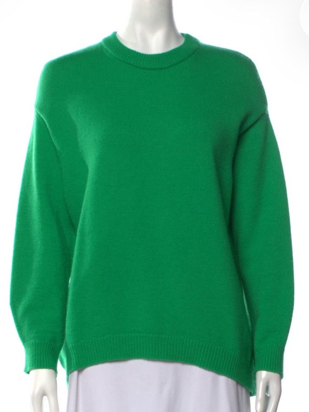 Tibi  Crewneck Sweater in Green